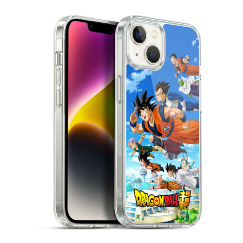 Dragon Ball Super Universe Survival Arc Group Soft Gel Case for Apple iPhone 14 Plus & MagSafe