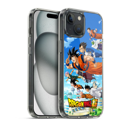 Dragon Ball Super Universe Survival Arc Group Soft Gel Case for Apple iPhone 15 & MagSafe