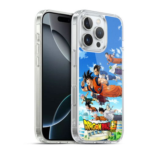 Dragon Ball Super Universe Survival Arc Group Soft Gel Case for Apple iPhone 16 Pro & MagSafe