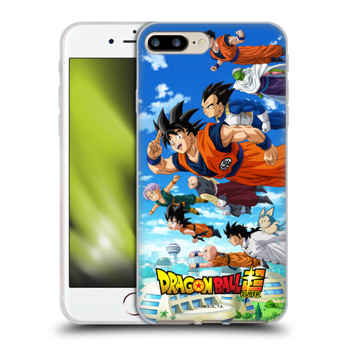 Dragon Ball Super Universe Survival Arc Group Soft Gel Case for Apple iPhone 7 Plus / iPhone 8 Plus & MagSafe