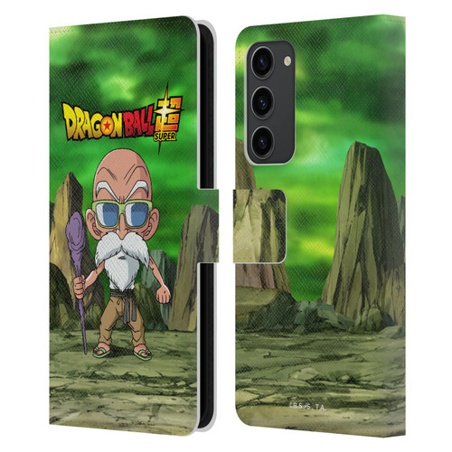 Dragon Ball Super Characters Kamesennin Leather Book Wallet Case Cover For Samsung Galaxy S23+ 5G