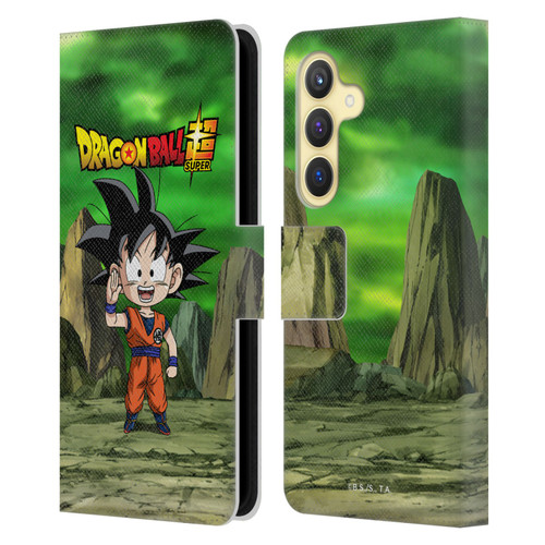 Dragon Ball Super Characters Goku Leather Book Wallet Case Cover For Samsung Galaxy S24 5G