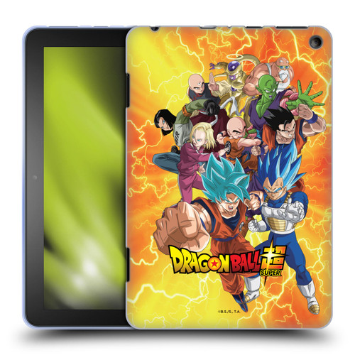 Dragon Ball Super Universe Survival Arc Universe 7 Group Soft Gel Case for Amazon Fire HD 8/Fire HD 8 Plus 2020