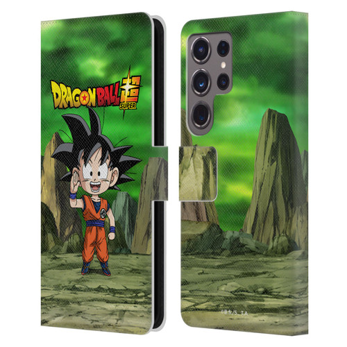 Dragon Ball Super Characters Goku Leather Book Wallet Case Cover For Samsung Galaxy S24 Ultra 5G