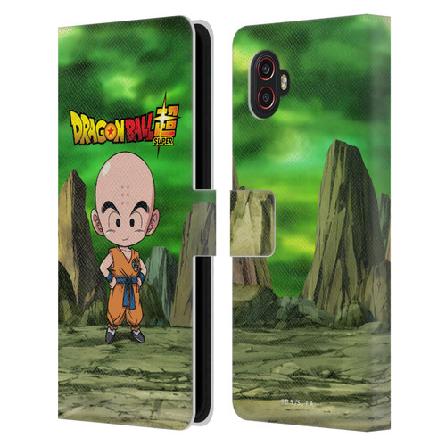 Dragon Ball Super Characters Krillin Leather Book Wallet Case Cover For Samsung Galaxy Xcover6 Pro/Pro2