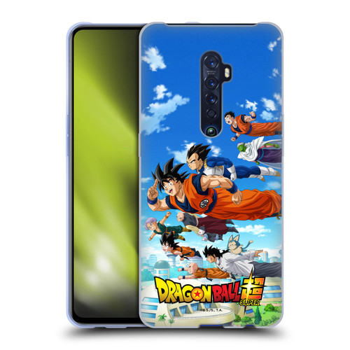 Dragon Ball Super Universe Survival Arc Group Soft Gel Case for OPPO Reno 2