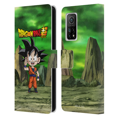 Dragon Ball Super Characters Goku Leather Book Wallet Case Cover For Xiaomi Mi 10T 5G