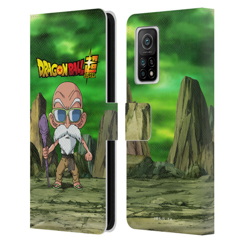 Dragon Ball Super Characters Kamesennin Leather Book Wallet Case Cover For Xiaomi Mi 10T 5G