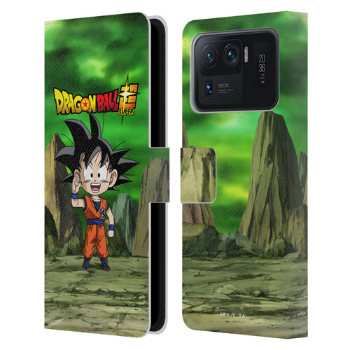 Dragon Ball Super Characters Goku Leather Book Wallet Case Cover For Xiaomi Mi 11 Ultra