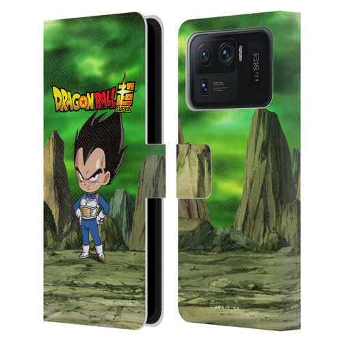 Dragon Ball Super Characters Vegeta Leather Book Wallet Case Cover For Xiaomi Mi 11 Ultra