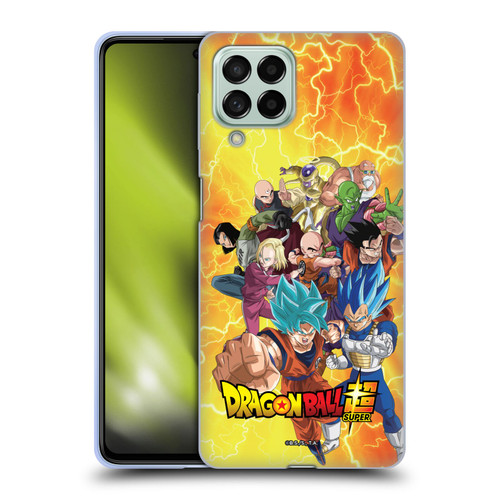 Dragon Ball Super Universe Survival Arc Universe 7 Group Soft Gel Case for Samsung Galaxy M53 (2022)