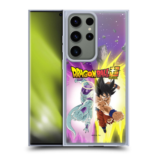 Dragon Ball Super Universe Survival Arc Frieza And Goku Soft Gel Case for Samsung Galaxy S23 Ultra 5G & MagSafe