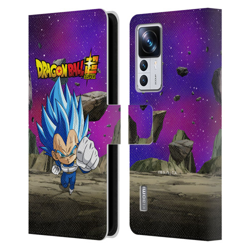 Dragon Ball Super Characters SSGSS Evolved Vegeta Leather Book Wallet Case Cover For Xiaomi 12T Pro