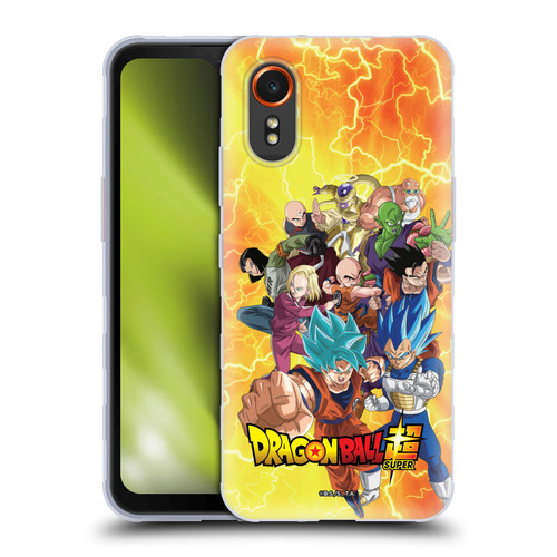 Dragon Ball Super Universe Survival Arc Universe 7 Group Soft Gel Case for Samsung Galaxy Xcover7 5G