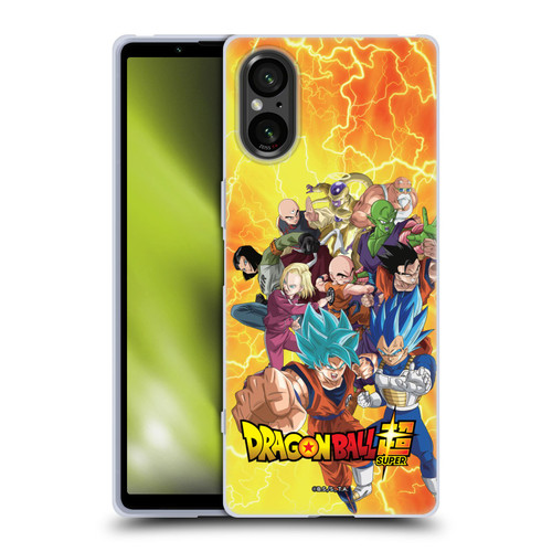 Dragon Ball Super Universe Survival Arc Universe 7 Group Soft Gel Case for Sony Xperia 5 V 5G