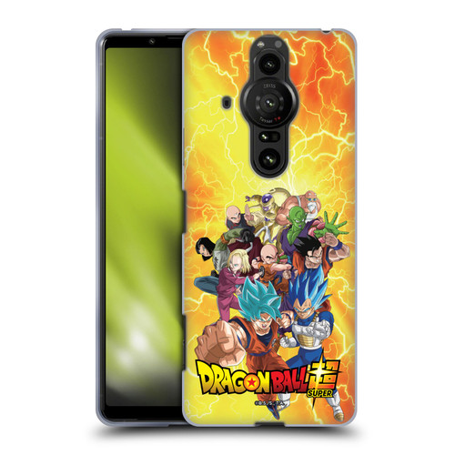 Dragon Ball Super Universe Survival Arc Universe 7 Group Soft Gel Case for Sony Xperia Pro-I