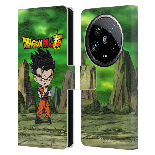 Dragon Ball Super Characters Ultimate Gohan Leather Book Wallet Case Cover For Xiaomi 14 Ultra