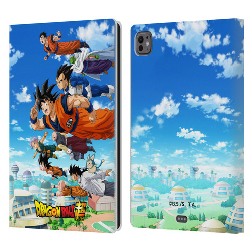 Dragon Ball Super Universe Survival Arc Group Leather Book Wallet Case Cover For Apple iPad Pro 11 M4 2024