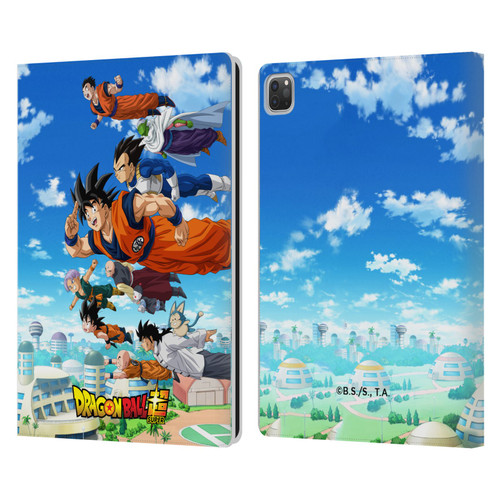Dragon Ball Super Universe Survival Arc Group Leather Book Wallet Case Cover For Apple iPad Pro 13 M4 2024