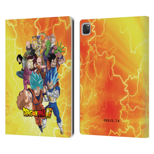 Dragon Ball Super Universe Survival Arc Universe 7 Group Leather Book Wallet Case Cover For Apple iPad Pro 13 M4 2024