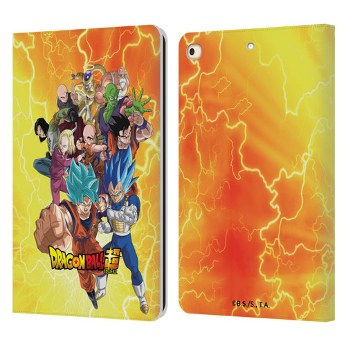 Dragon Ball Super Universe Survival Arc Universe 7 Group Leather Book Wallet Case Cover For Apple iPad 9.7 2017 / iPad 9.7 2018