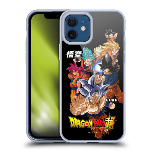 Dragon Ball Super Universe Survival Characters Goku Soft Gel Case for Apple iPhone 12 / iPhone 12 Pro