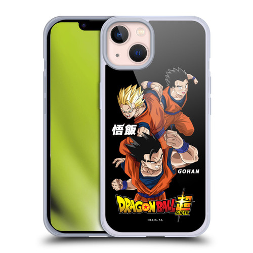 Dragon Ball Super Universe Survival Characters Gohan Soft Gel Case for Apple iPhone 13
