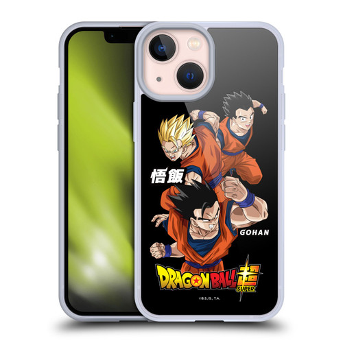 Dragon Ball Super Universe Survival Characters Gohan Soft Gel Case for Apple iPhone 13 Mini