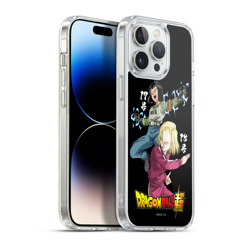 Dragon Ball Super Universe Survival Characters Android 17 & 18 Soft Gel Case for Apple iPhone 13 Pro Max & MagSafe