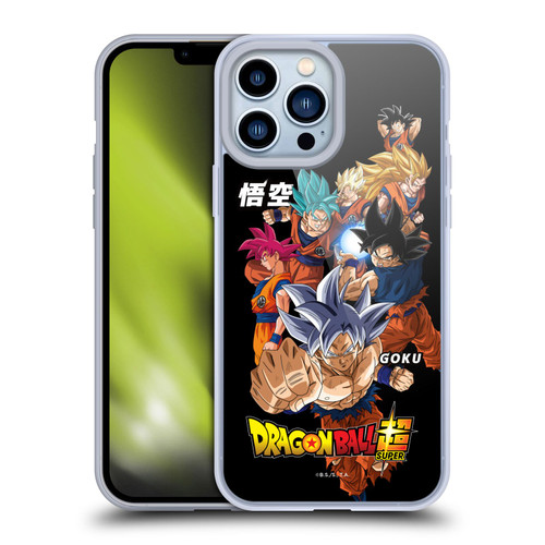 Dragon Ball Super Universe Survival Characters Goku Soft Gel Case for Apple iPhone 13 Pro Max