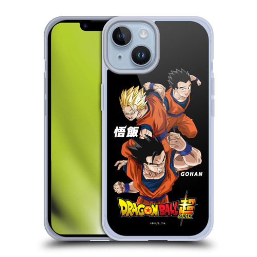 Dragon Ball Super Universe Survival Characters Gohan Soft Gel Case for Apple iPhone 14