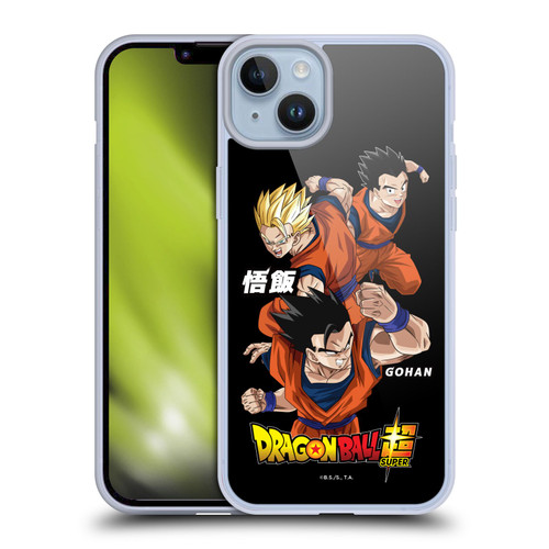 Dragon Ball Super Universe Survival Characters Gohan Soft Gel Case for Apple iPhone 14 Plus & MagSafe