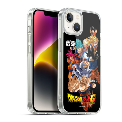 Dragon Ball Super Universe Survival Characters Goku Soft Gel Case for Apple iPhone 14 Plus & MagSafe