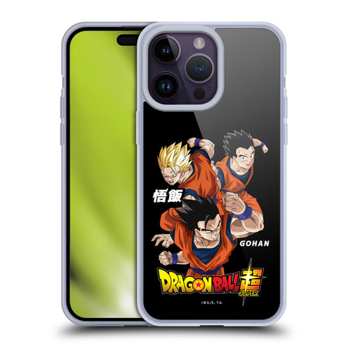 Dragon Ball Super Universe Survival Characters Gohan Soft Gel Case for Apple iPhone 14 Pro Max & MagSafe