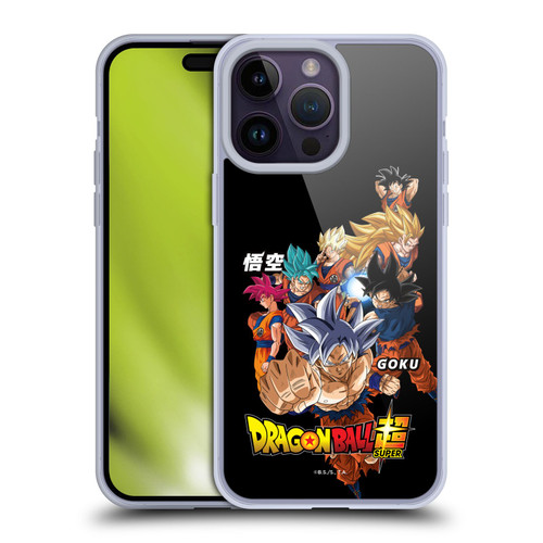 Dragon Ball Super Universe Survival Characters Goku Soft Gel Case for Apple iPhone 14 Pro Max & MagSafe