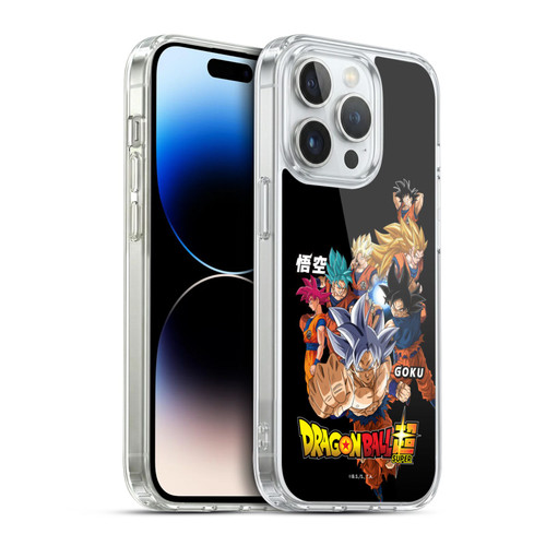 Dragon Ball Super Universe Survival Characters Goku Soft Gel Case for Apple iPhone 14 Pro & MagSafe
