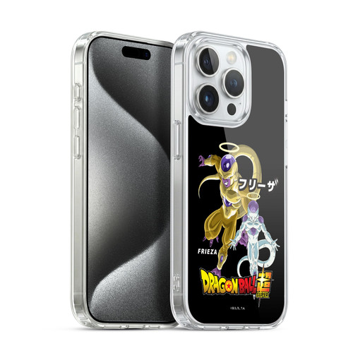 Dragon Ball Super Universe Survival Characters Frieza Soft Gel Case for Apple iPhone 15 Pro & MagSafe