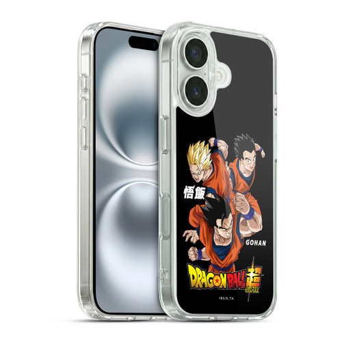 Dragon Ball Super Universe Survival Characters Gohan Soft Gel Case for Apple iPhone 16 & MagSafe