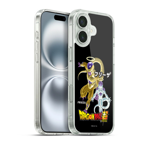 Dragon Ball Super Universe Survival Characters Frieza Soft Gel Case for Apple iPhone 16 Plus & MagSafe