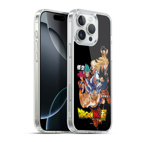 Dragon Ball Super Universe Survival Characters Goku Soft Gel Case for Apple iPhone 16 Pro Max & MagSafe
