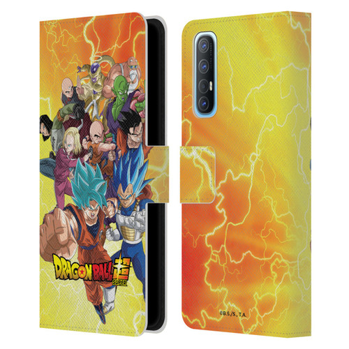 Dragon Ball Super Universe Survival Arc Universe 7 Group Leather Book Wallet Case Cover For OPPO Find X2 Neo 5G