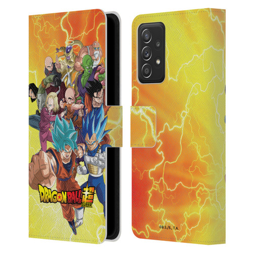Dragon Ball Super Universe Survival Arc Universe 7 Group Leather Book Wallet Case Cover For Samsung Galaxy A52 / A52s / 5G (2021)