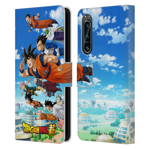 Dragon Ball Super Universe Survival Arc Group Leather Book Wallet Case Cover For Sony Xperia 5 IV