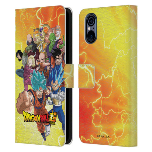 Dragon Ball Super Universe Survival Arc Universe 7 Group Leather Book Wallet Case Cover For Sony Xperia 5 V 5G
