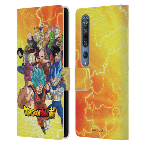 Dragon Ball Super Universe Survival Arc Universe 7 Group Leather Book Wallet Case Cover For Xiaomi Mi 10 5G / Mi 10 Pro 5G