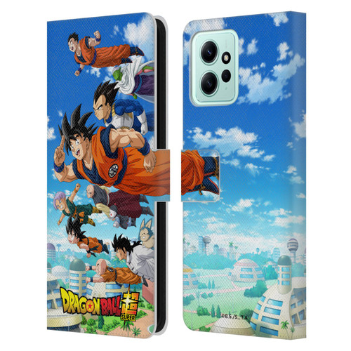 Dragon Ball Super Universe Survival Arc Group Leather Book Wallet Case Cover For Xiaomi Redmi 12