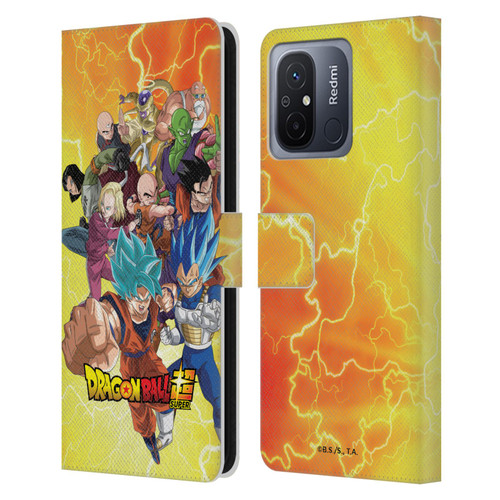 Dragon Ball Super Universe Survival Arc Universe 7 Group Leather Book Wallet Case Cover For Xiaomi Redmi 12C