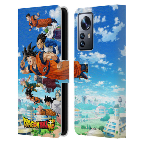 Dragon Ball Super Universe Survival Arc Group Leather Book Wallet Case Cover For Xiaomi 12 Pro
