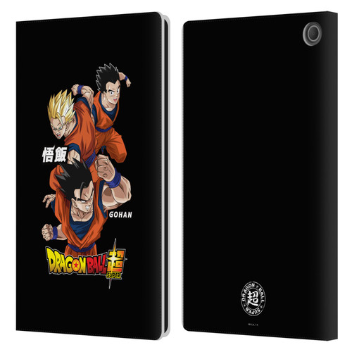 Dragon Ball Super Universe Survival Characters Gohan Leather Book Wallet Case Cover For Amazon Fire Max 11 2023