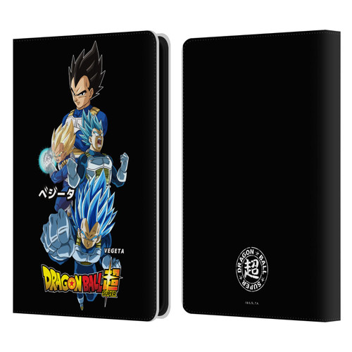 Dragon Ball Super Universe Survival Characters Vegeta Leather Book Wallet Case Cover For Amazon Kindle Paperwhite 5 (2021)